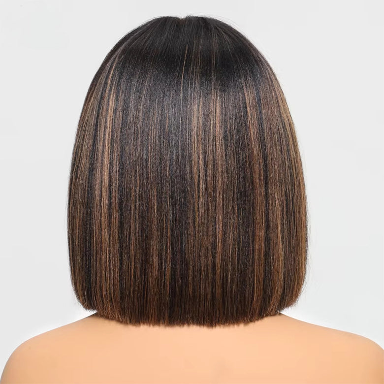 bob wig back style