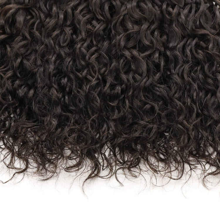 Klaiyi Hair 3 Bundles Indian Water Wave Curly Hair Bundles Deals Flash Sale