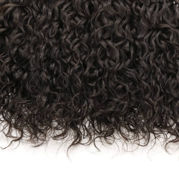 Klaiyi Hair 2 Bundles or 3 Bundles Indian Water Wave Curly Hair Bundles Deals Flash Sale
