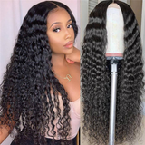 Buy 1 Get 1 Free,Code:BOGO |Klaiyi 180% Density 13x4 Lace Frontal Wig New Deep Wave Wig