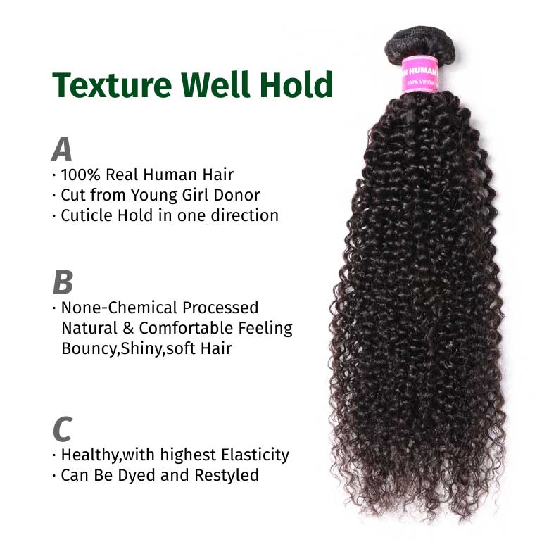 Klaiyi 4C Kinky Curly Virgin Hair 3 Bundles Deal Brazilian Kinky Curly Human Hair Weft Flash Sale