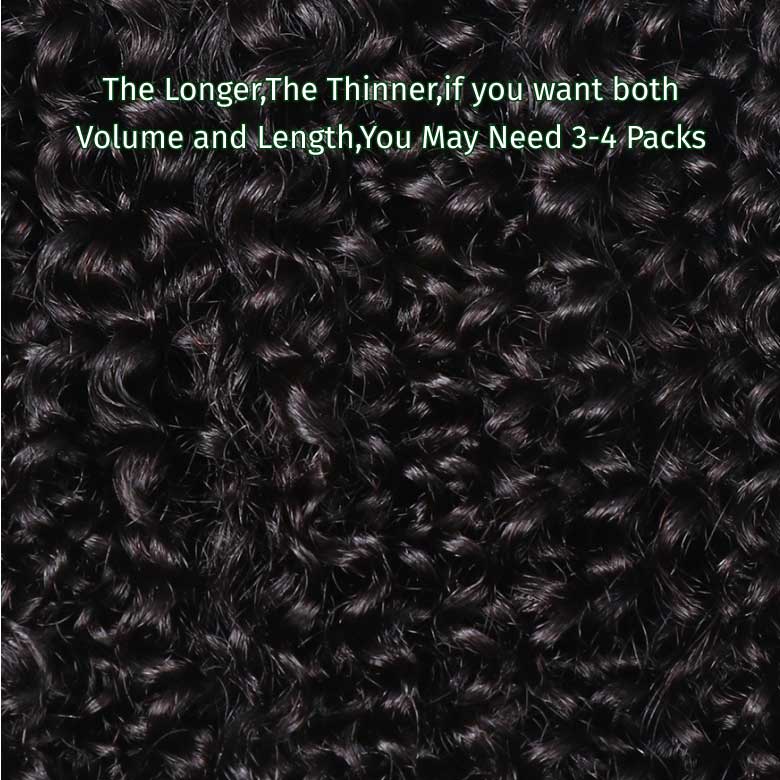Klaiyi 4C Kinky Curly Virgin Hair 3 Bundles Deal Brazilian Kinky Curly Human Hair Weft Flash Sale