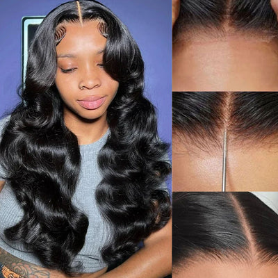 $120 OFF| Code: SAVE120 Klaiyi 13x4 Drawstring Pre-Cut Lace Front Super Secure 3D Body Wave Pre-Everything Wig