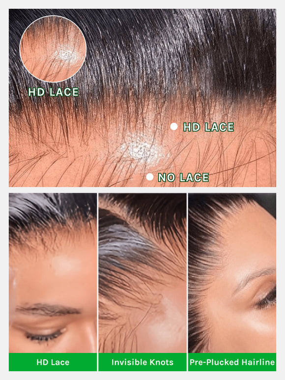 Extra 50% Off Code HALF50  | Klaiyi Yaki Straight Bob 13x4 Pre Everything Put On and Go Glueless Wig Pre-Cut Lace Wig Beginner Friendly