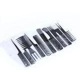 Hair Care Comb Anti Static Coarse Fine Toothed Tail Pick Combs Black Set For Wet Dry Curly And Straight Hair | Special Gift