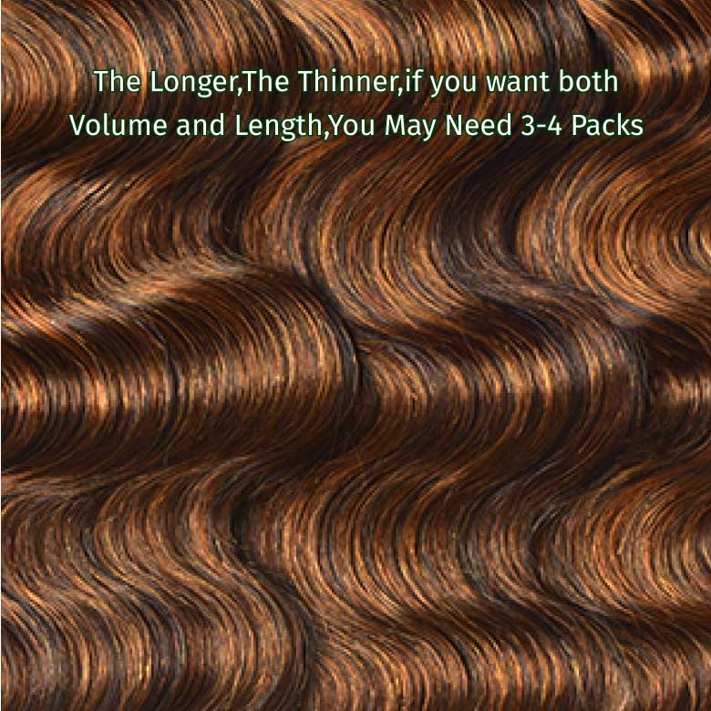 Klaiyi Brown Balayage #1b/30 Highlight Color Body Wave Human Virgin Hair Bundles Deal Flash Sale