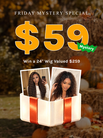 2 PERRUQUES = 89 $ | Offre spéciale Klaiyi : 1 perruque achetée, 2 offertes (réservée aux membres VIP) - Vente flash