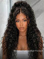 Flash Sale Klaiyi Water Wave 7x5 Bye Bye Knots /13x4 Pre-everything Put On and Go Glueless Human Hair Wigs
