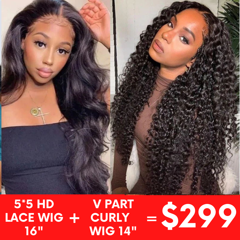 Klaiyi Exlusive Offer Two Wigs Combo Deals from $99 Flash Sale