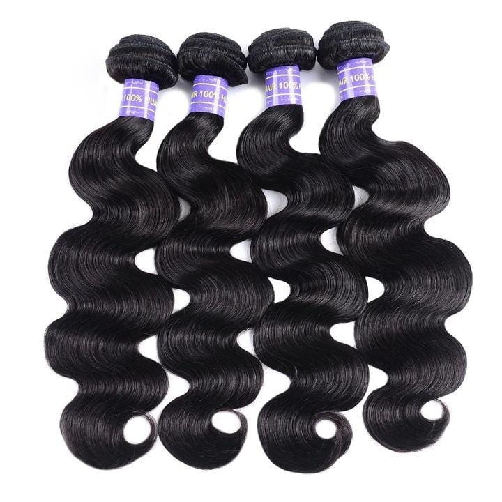 Black Color Human Hair 4 Bundles Flash Sale Low To $58.99, Limited Stock!