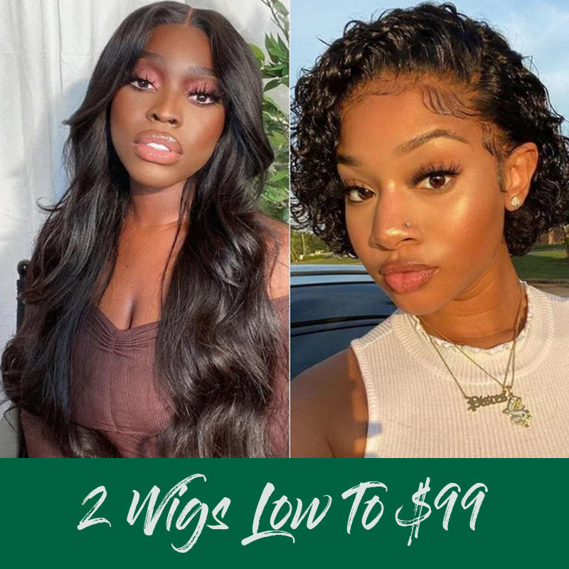 Klaiyi Exlusive Offer Two Wigs Combo Deals from $99 Flash Sale