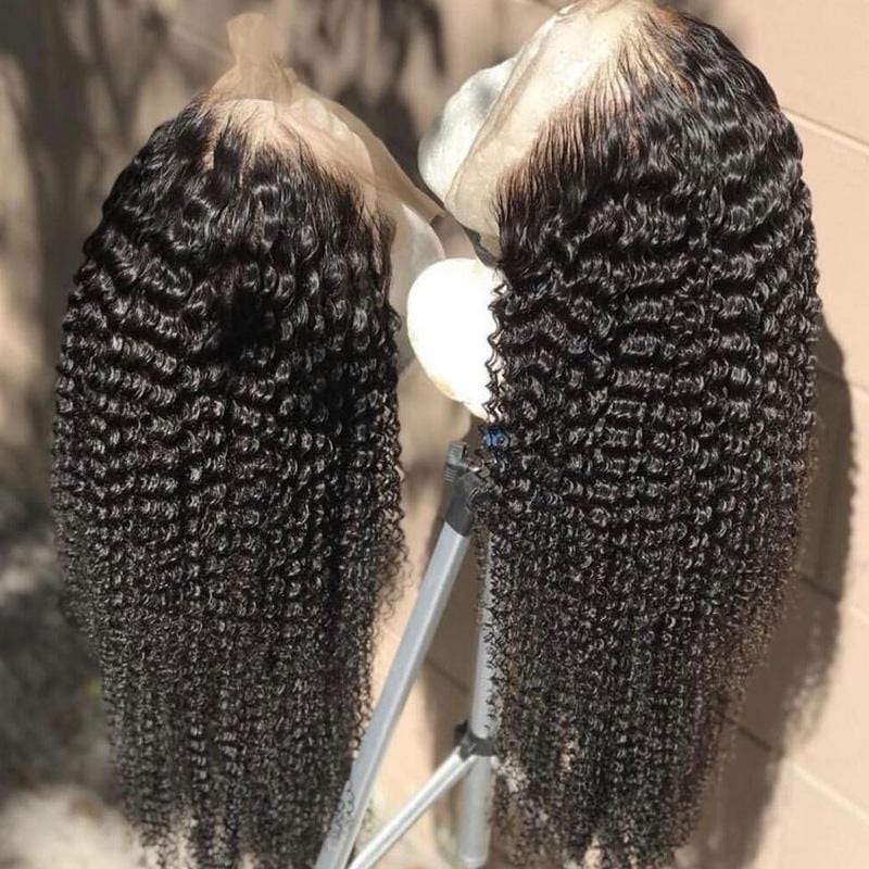 YouTuber Highly Recommended Curly 13x4 Lace Front Wig 180% Density Flash Sale