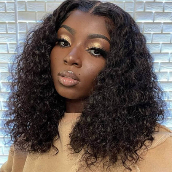 Ship in 24Hrs| 180% Density 7x5 Bye Bye Knots Water Wave Wig