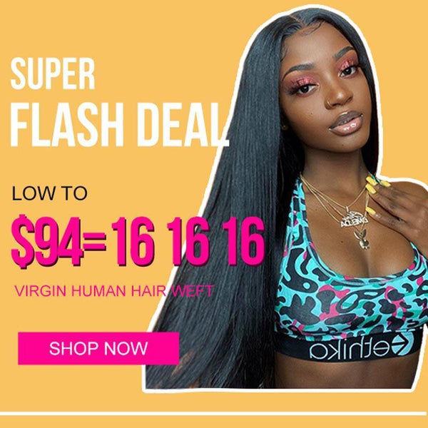 Klaiyi Hair Virgin Hair Bundles Flash Sale 3 Bundles Hair Weave
