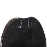 Klaiyi Clip In Bangs Straight Extensions Human Hair