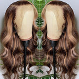 Brand Day Highlight Color Lace Front Wig Flash Sale
