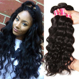 Klaiyi Hair Malaysian Natural Wave 3 Bundles, 100% Virgin Malaysian Hair Weave on Sale
