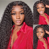 $100 OFF Full $101- Curly 5x5 HD Invisible Lace Closure Wigs PrePlucked
