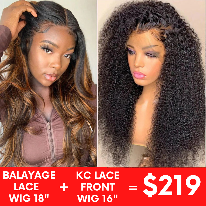 Klaiyi Exlusive Offer Two Wigs Combo Deals from $99 Flash Sale