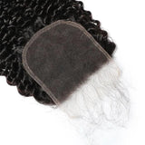 Klaiyi Invisible 5x5 HD Lace Closure Deep Wave 100% Virgin Human Hair Free Part Closure with Baby Hair
