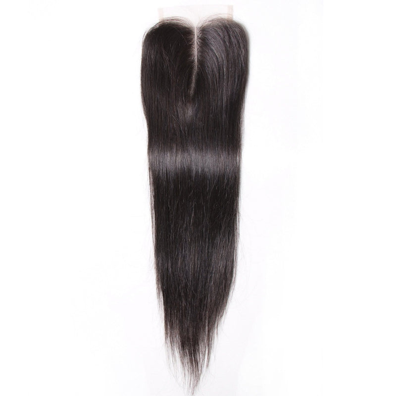 Klaiyi Straight Virgin Hair Lace Closure 100% Human Hair