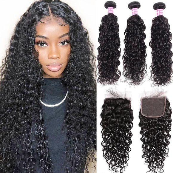 bundles with closure water wave