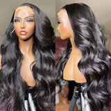 Klaiyi 360 Lace Frontal Wig Body Wave 180% Density Human Hair Wigs Natural Hairline