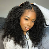 $100 OFF | Code: SAVE100 4c Kinky Curly 13x4 Lace Front Wig