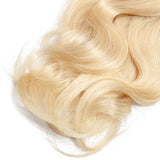 Klaiyi 1B/613 Body Wave Ombre Hair 3 Bundles, 2 Tone Color Human Hair Weave Extensions For Sale