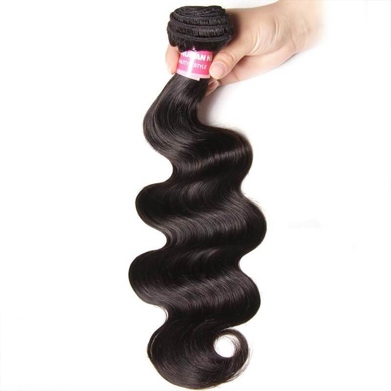 Klaiyi Hair Virgin Body Wave 100% Human Hair Weave 1 Bundle Deal