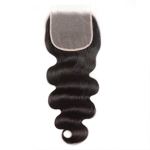 Klaiyi 4x4 / 5x5 HD Lace Tint Swiss Lace Body Wave Swiss Lace Closure