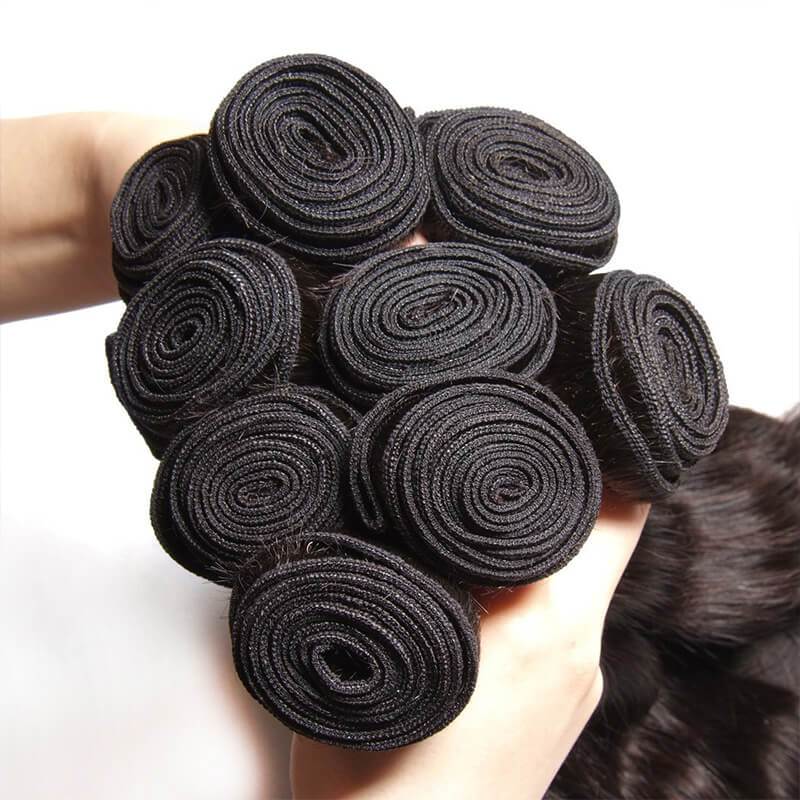 Klaiyi 8A  4pieces/pack Malaysian Body Wave Virgin Human Hair Bundles