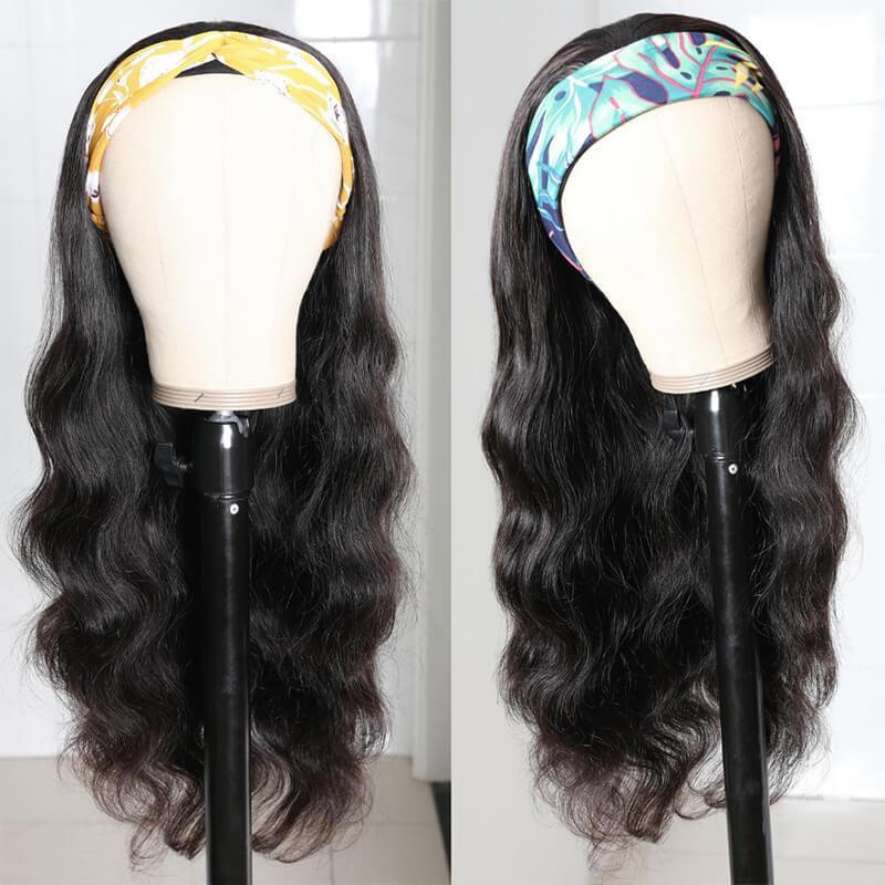 Flash Sale: Buy 1 Get 1 Free Headband Wigs Water Wave And Body Wave Headband Wig Bulk Sale With Gifts