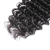Klaiyi Remy Hair Brazilian Deep Wave Hair Bundles 3pcs/lot, Human Virgin Hair Weaves Youth Series