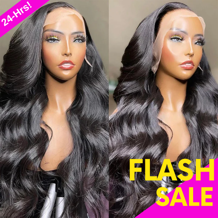 Buy 1 Get 1 Free,Code:BOGO | Klaiyi 13x4 Lace Front Wig Body Wave Wigs