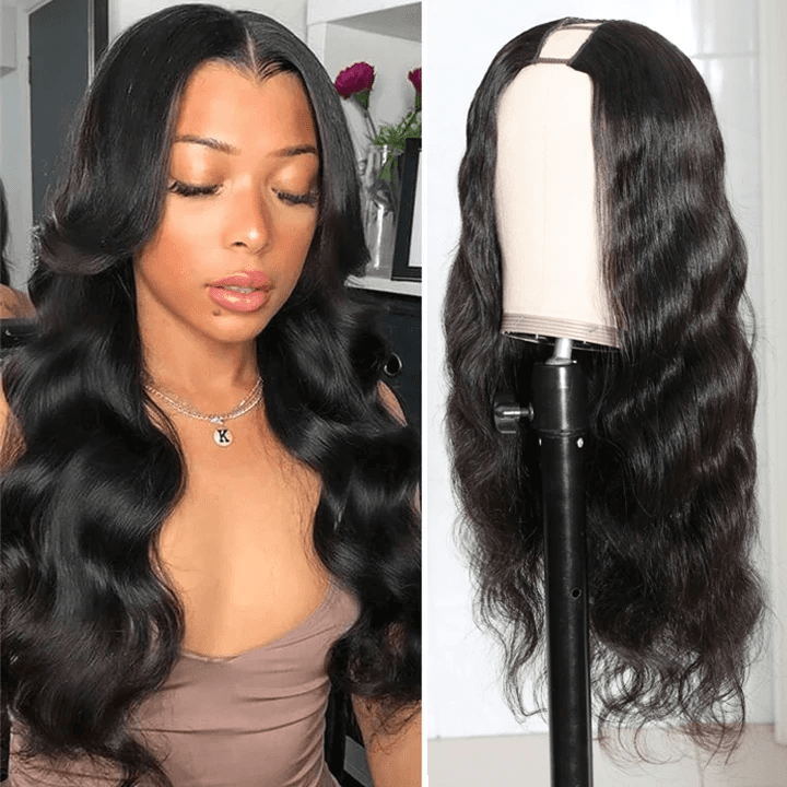 Flash Sale: Klaiyi U Part Super Easy Affordable Body Wave Wigs Low to $62.99