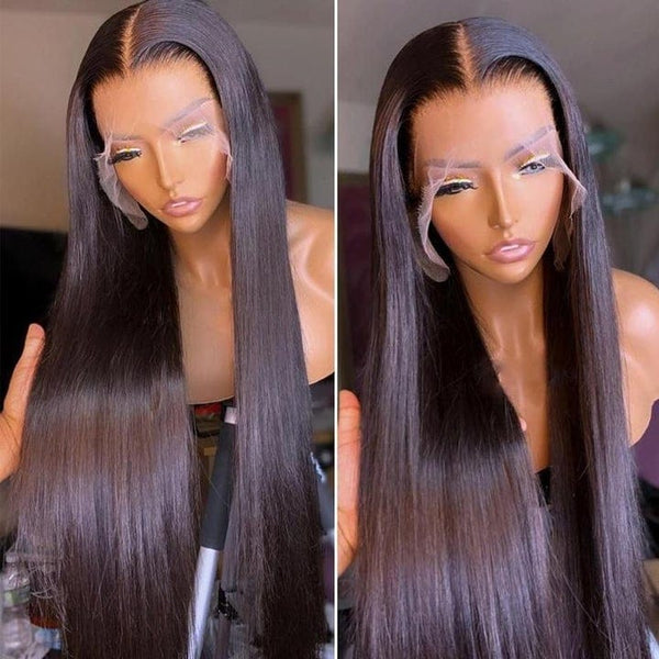 BOGO Free: Buy 13*4 HD Straight Lace Front Wig Get Glueless U Part Wig Flash Sale