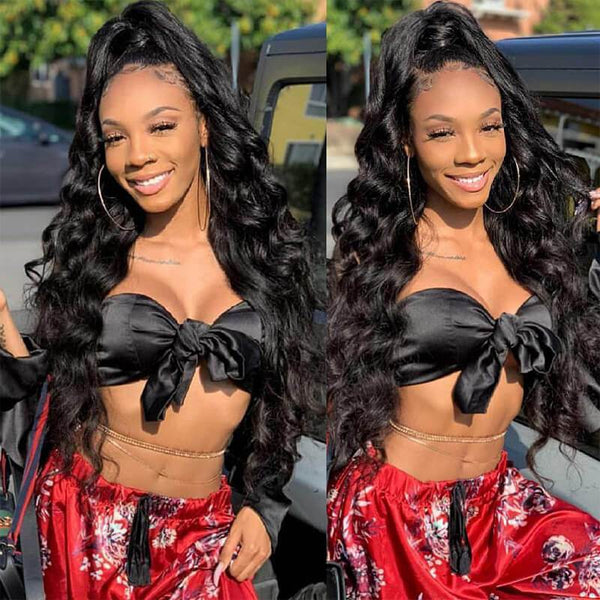 Klaiyi Brazilian Hair Body Wave Human Virgin Hair Weft 3 or 4 Bundles/Pack