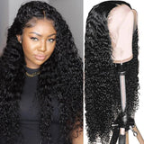 Flash Sale: Jerry Curly Hair 13*4 Transparent Lace Front Wigs 180%~200% Density