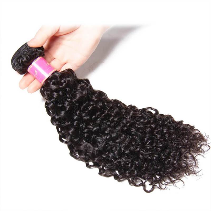 Klaiyi Curly Virgin Hair 1 bundle Unprocessed Human Hair Extensions, Jerry Curly Hair Style