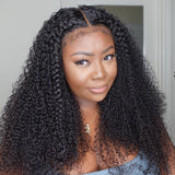 $50 OFF Full $51 | Code: SAVE50 Klaiyi Special Offer Kinky Curly 13x4 Lace Front Virgin Human Hair Flash Sale