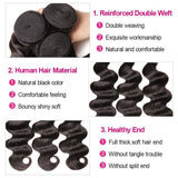 Klaiyi Remy Hair Brazilian Body Wave Human Hair Bundles 4pcs/pack Youth Series