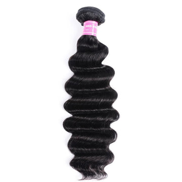 Klaiyi 1 Bundles Loose Deep Wave Human Hair Weaves On Sale