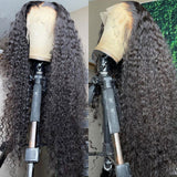 Klaiyi 250% Density Curly 13x4 HD Lace Front Wig Glueless for Women Flash Sale