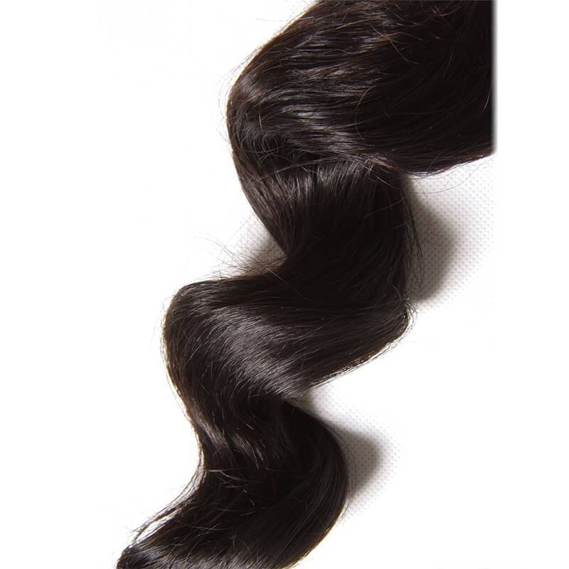 Klaiyi 8A Loose Wave Virgin Hair Weave Bundles 1Piece/pack Unprocessed Human Hair Extension