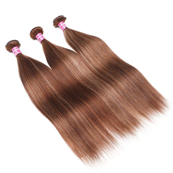 Klaiyi Ombre Highlight Straight Hair Bundles Deals Thick Hair Weaves