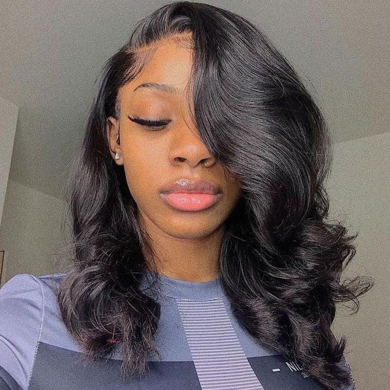 All Wigs Under $100 | 2023 Trends Lace Front Bob Side Part Wig  70% OFF  Flash Sale