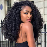 Klaiyi V Part Wig Kinky Curly Meets Real Scalp Beginner Friendly Afro Kinky Upgraded U Part Wigs