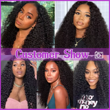 $50 OFF Full $51 | Code: SAVE50 Air Wig Jerry Curly V Part Wigs Real Scalp No Leave Out