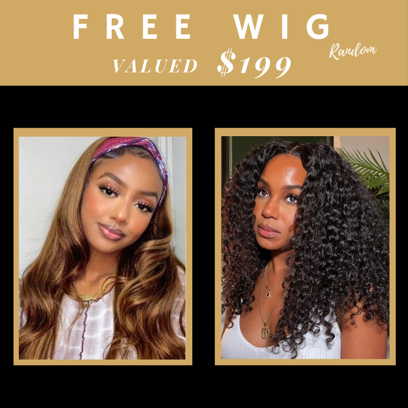 Klaiyi $0.99=Free Wig Ticket | Get The Free Wig Valued $199  Flash Sale